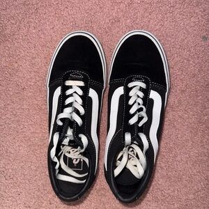Vans Monochrome Lace-Up Shoes